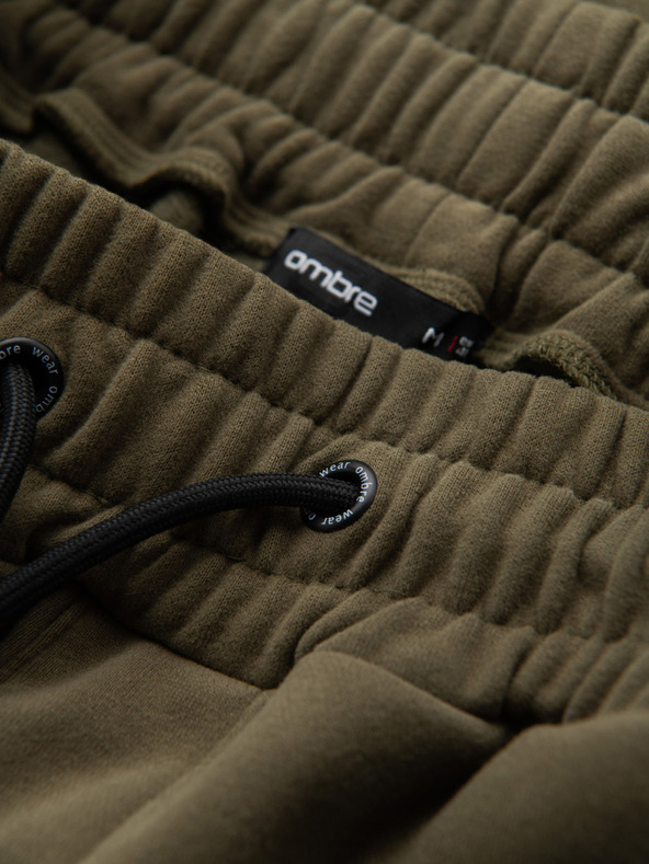 Ombre Clothing Muške kratke trenirka hlače s printom Ombre Clothing