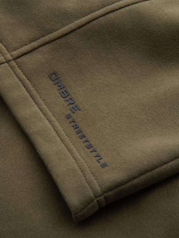 Ombre Clothing Muške kratke trenirka hlače s printom Ombre Clothing