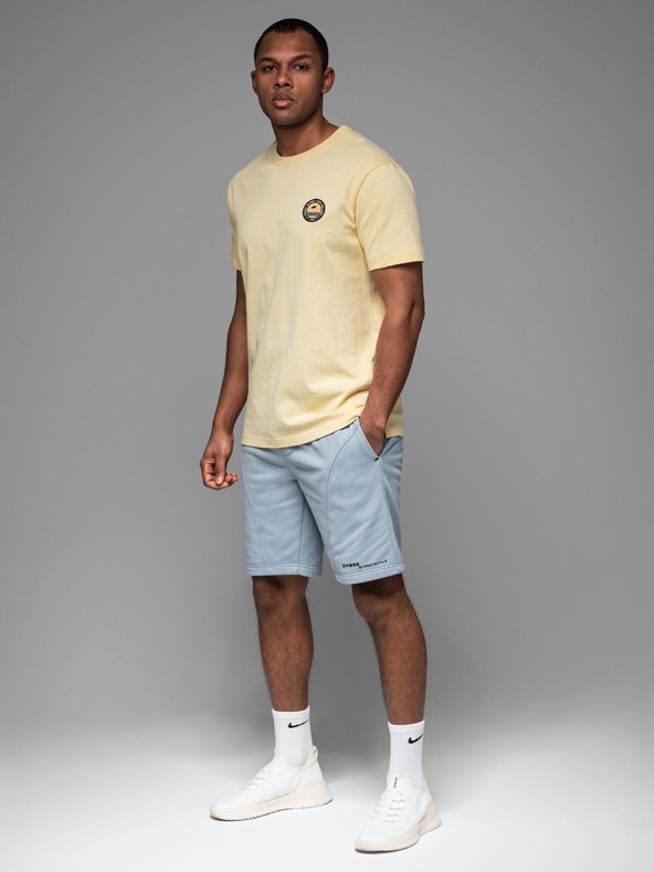 Ombre Clothing Muške kratke trenirka hlače s printom Ombre Clothing