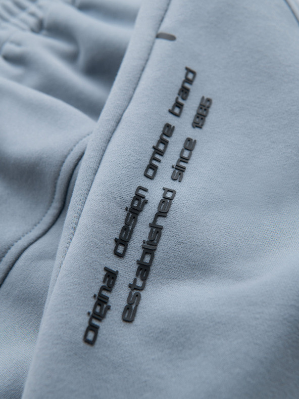 Ombre Clothing Muške kratke trenirka hlače s printom Ombre Clothing