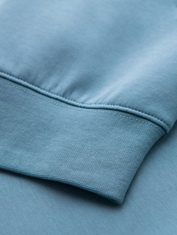 Ombre Clothing Muške trenerke s rebrastim manžetama i dekorativnim patentom Ombre Clothing