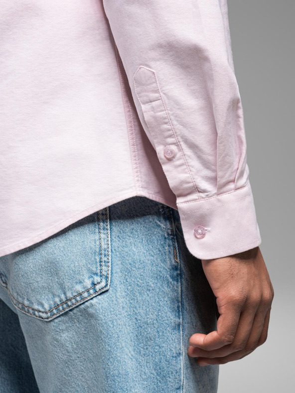 Ombre Clothing Muška pamučna oxford košulja u pastelnim bojama Ombre Clothing