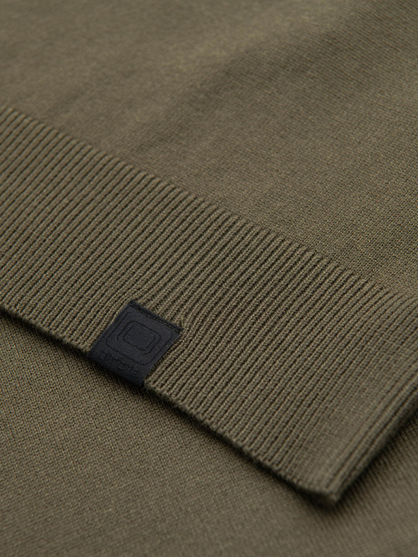 Ombre Clothing Muški pleteni džemper sa strukturiranim točkicama Ombre Clothing