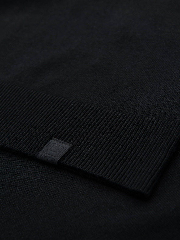 Ombre Clothing Muški pleteni džemper sa strukturiranim točkicama Ombre Clothing