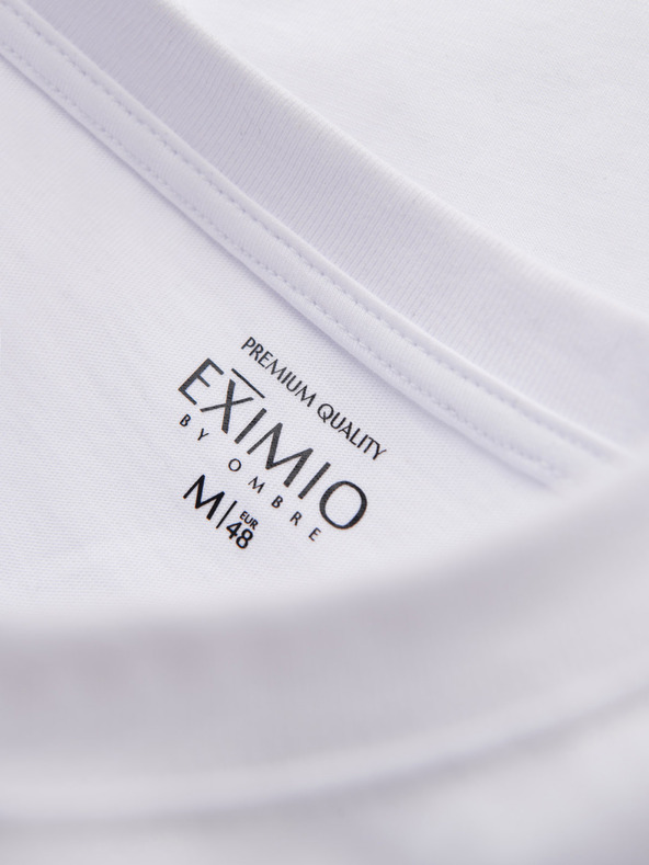 Ombre Clothing Muška majica od pamučnog džersija s velikim natpisom sa strane Ombre Clothing