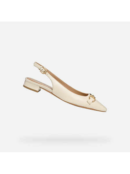 Geox Krem ženske balerinke Geox Giselda 15