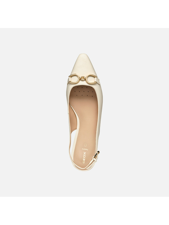 Geox Krem ženske balerinke Geox Giselda 15