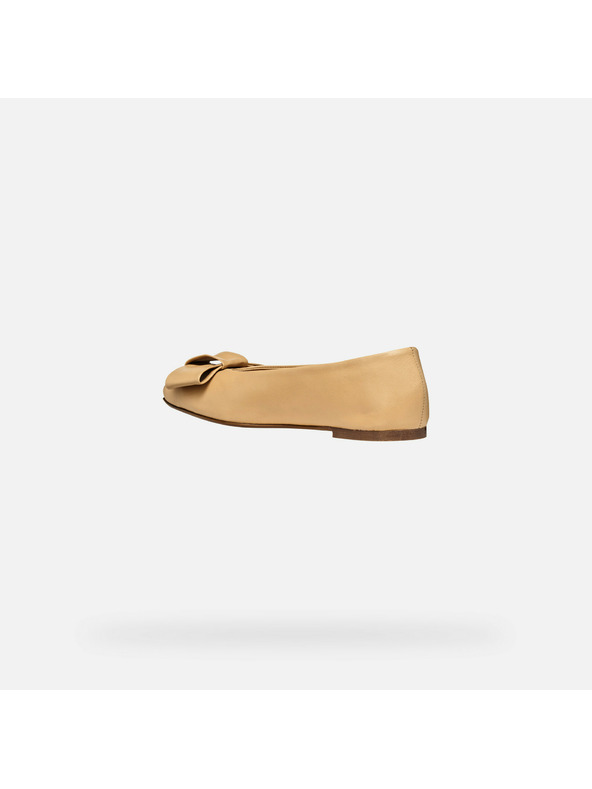 Geox Svijetlo smeđe ženske balerinke Geox Ballystar