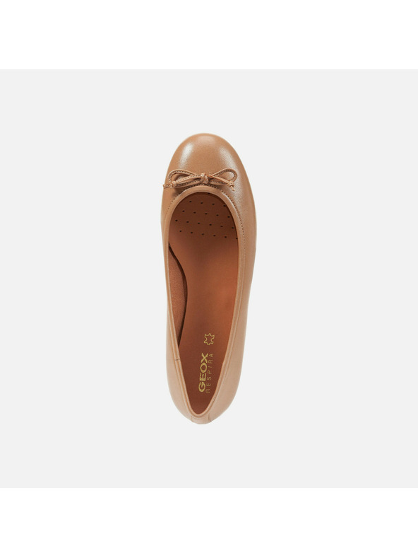 Geox Smeđe ženske balerinke Geox Palmaria