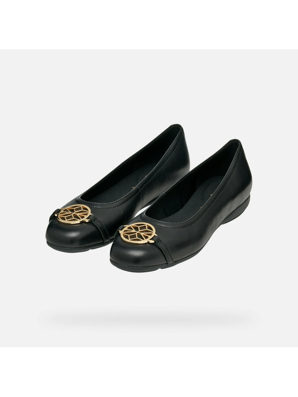 Geox Geox Annytah crne ženske balerinke