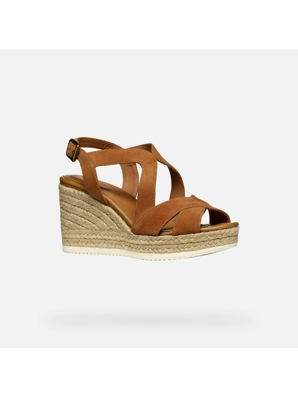 Geox Smeđe ženske sandale Geox Ponza