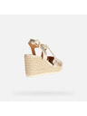 Geox Zlatne ženske sandale Geox Ponza