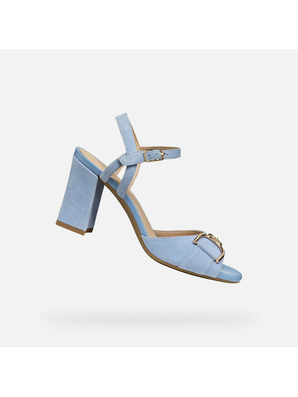Geox Svjetloplavo modre ženske sandale Geox New Eraklia 80