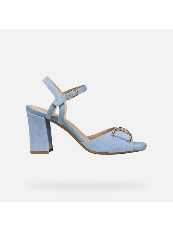 Geox Svjetloplavo modre ženske sandale Geox New Eraklia 80