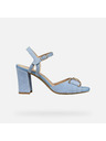 Geox Svjetloplavo modre ženske sandale Geox New Eraklia 80