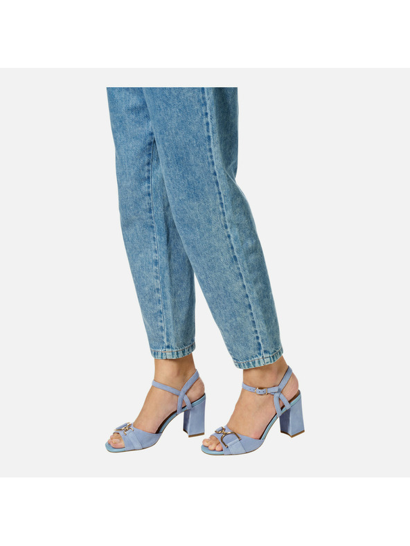 Geox Svjetloplavo modre ženske sandale Geox New Eraklia 80