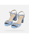 Geox Svjetloplavo modre ženske sandale Geox New Eraklia 80