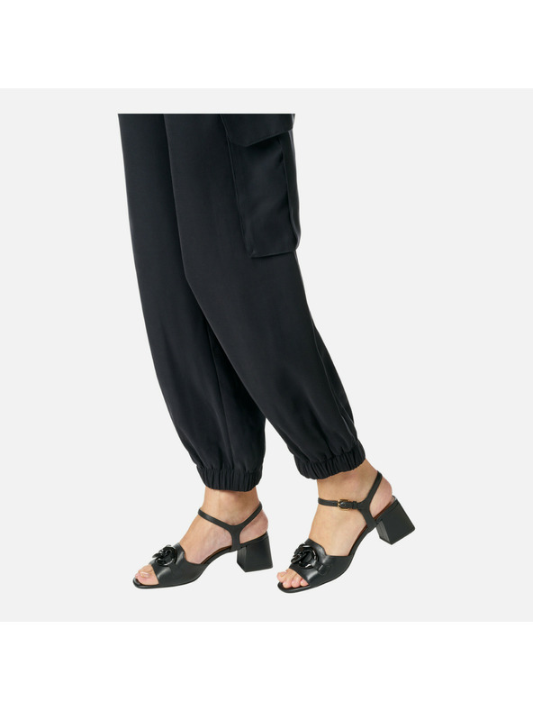 Geox Crne ženske sandale Geox New Eraklia 50 T