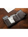 Pularys Muška kožni novčanik Pularys Solo smeđi