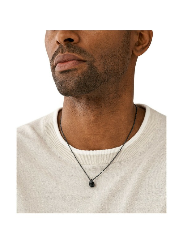Emporio Armani Muški čelični ogrlica Emporio Armani EGS3083060