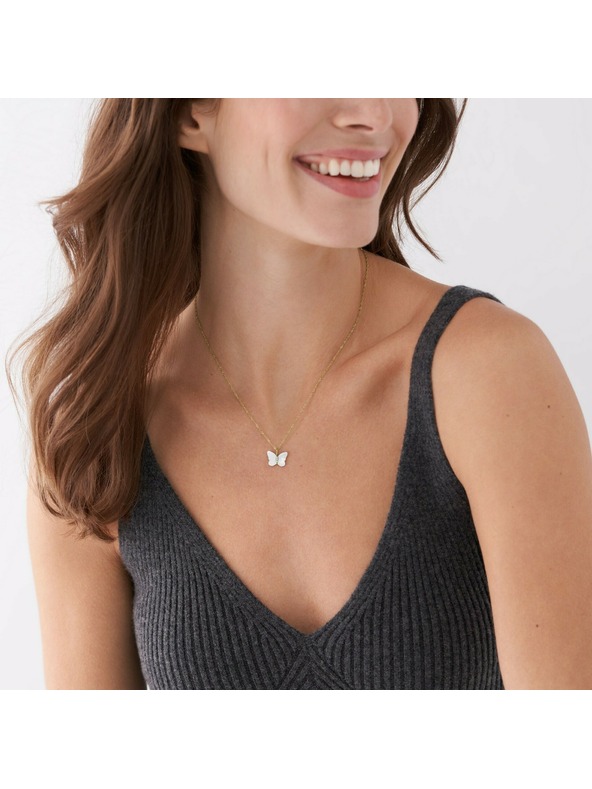 Fossil Ženski čelični ogrlica Fossil JF04424710