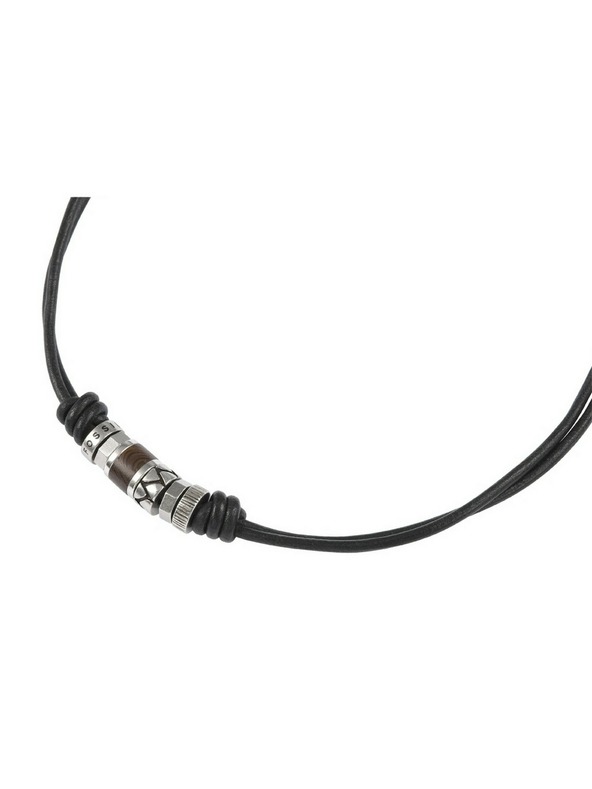 Fossil Muški kožni ogrlica Fossil JF84068040