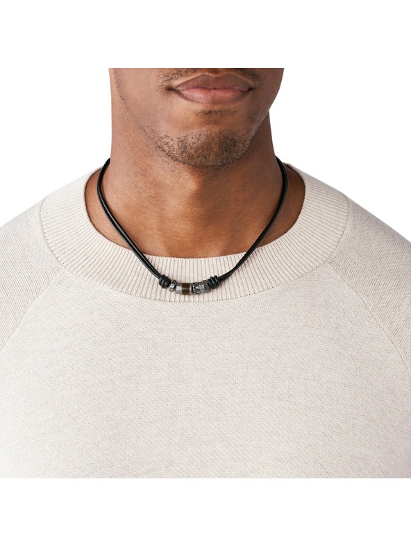 Fossil Muški kožni ogrlica Fossil JF84068040