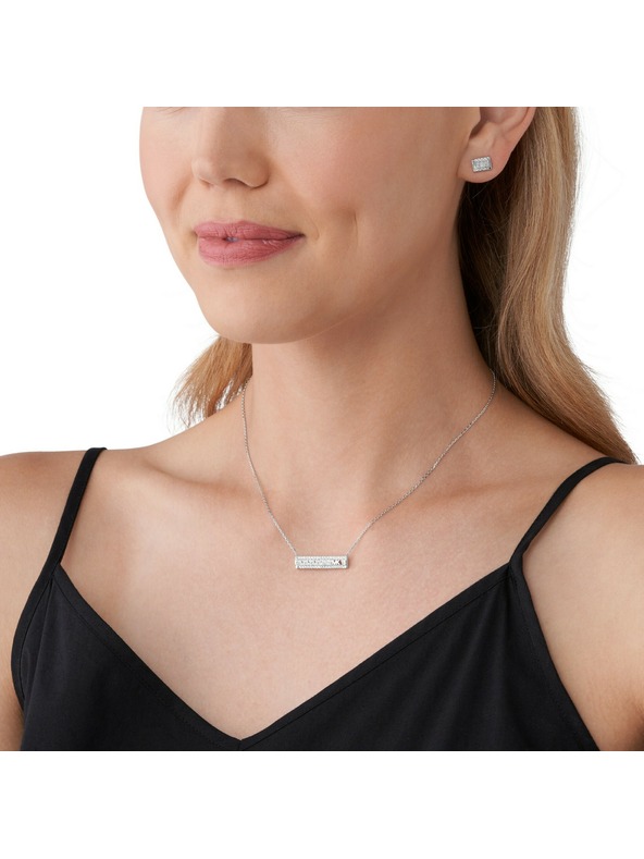 Michael Kors Ženski srebrni ogrlica Michael Kors MKC1688SET