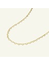 Rosefield Rosefield ogrlica zlatne boje Heart Chain JNHCG-J684