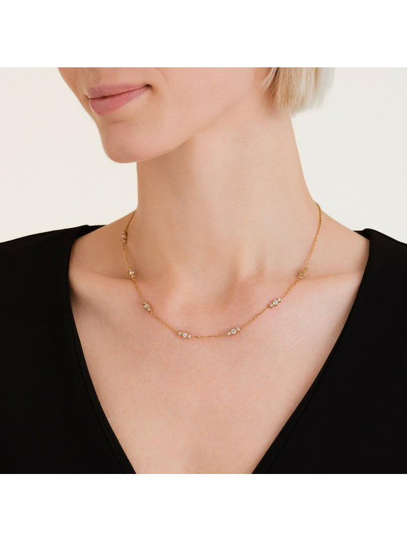 Rosefield Rosefield ženska ogrlica pozlaćena JNTCG-J1015