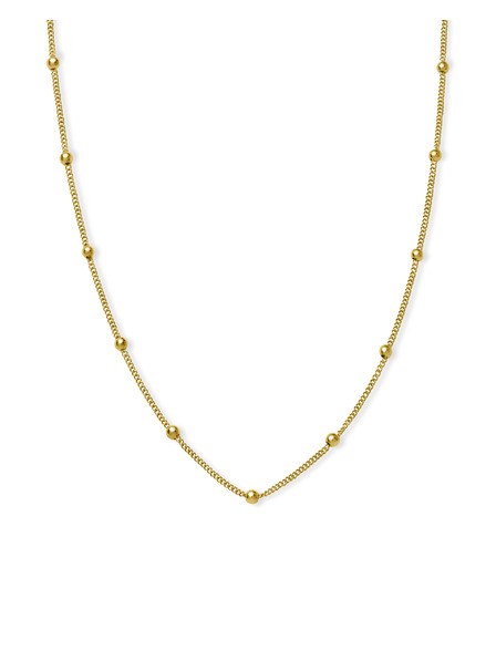 Rosefield Rosefield ogrlica zlatne boje Dotted JDCHG-J057