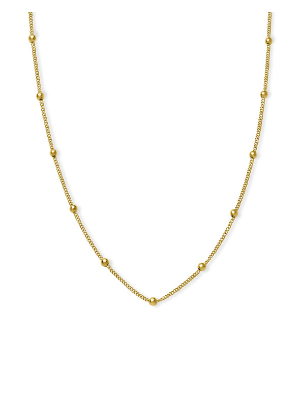 Rosefield Rosefield ogrlica zlatne boje Dotted JDCHG-J057