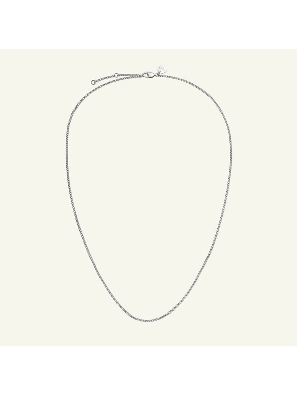 Rosefield Rosefield ogrlica srebrne boje Flat Curb JNFCS-J623