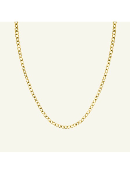 Rosefield Rosefield ogrlica zlatne boje Oval Chainlink JNOCG-J626