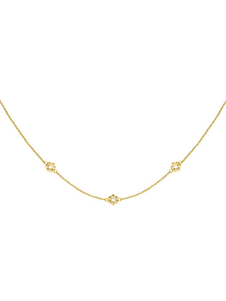 Rosefield Rosefield ogrlica zlatne boje Daisy Flower JNDFG-J672