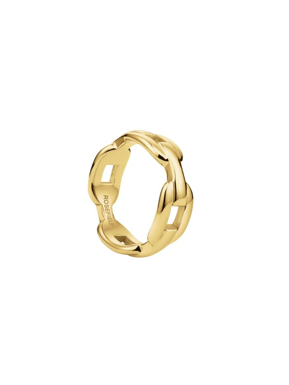 Rosefield Rosefield pozlačeni čeličeni prsten Veličina: