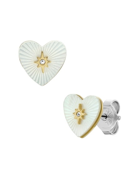 Fossil Ženske čelične naušnice Fossil Sutton