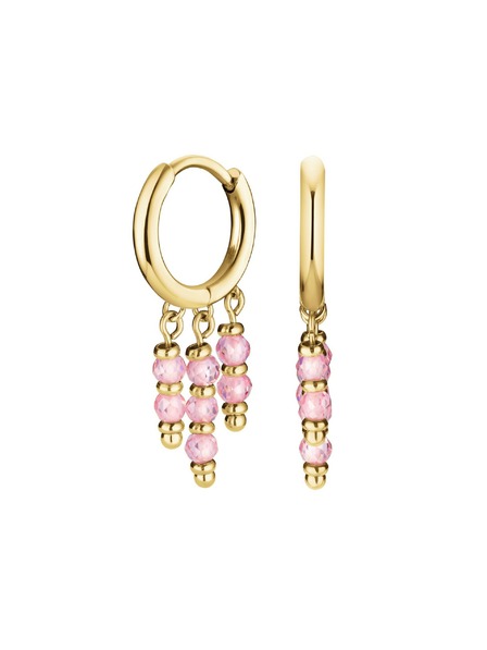 Rosefield Ženske pozlačene naušnice Rosefield JEPHG-J815