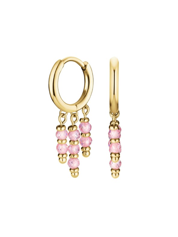 Rosefield Ženske pozlačene naušnice Rosefield JEPHG-J815