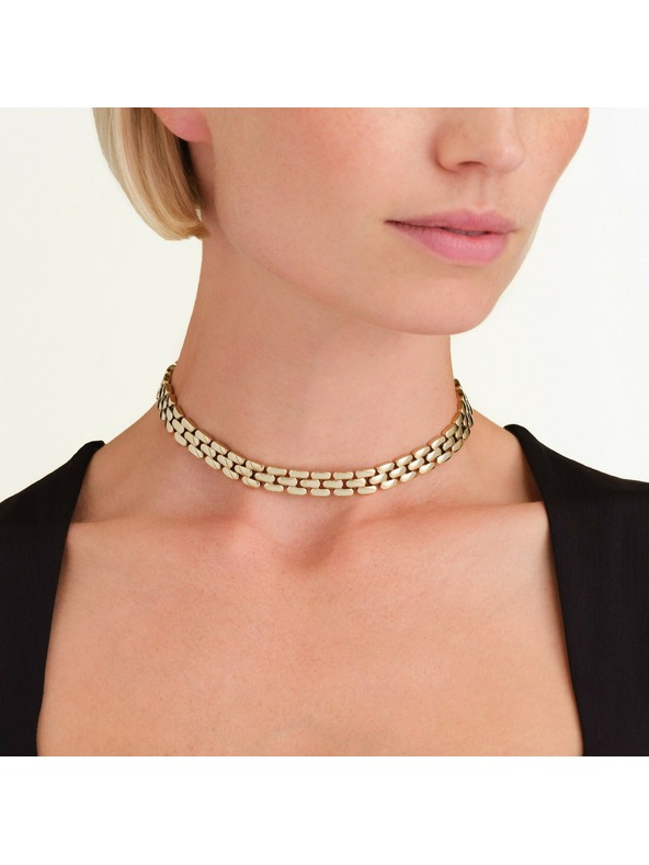 Rosefield Pozlaćeni ženski ogrlica Rosefield JNLNG-J888