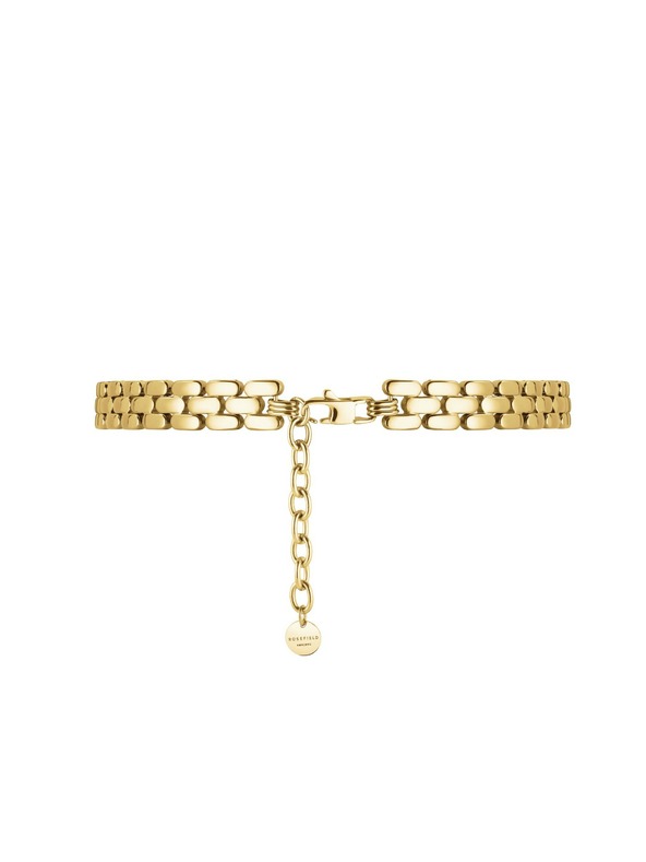 Rosefield Pozlaćeni ženski ogrlica Rosefield JNLNG-J888