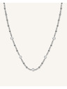 Rosefield Rosefield ogrlica srebrne boje Crystal JNSCS-J612