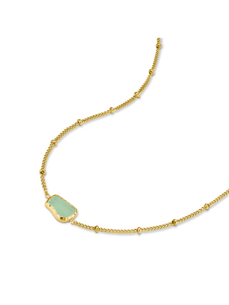 Rosefield Rosefield ogrlica zlatne boje Organic Gemstone JNOGG-J658