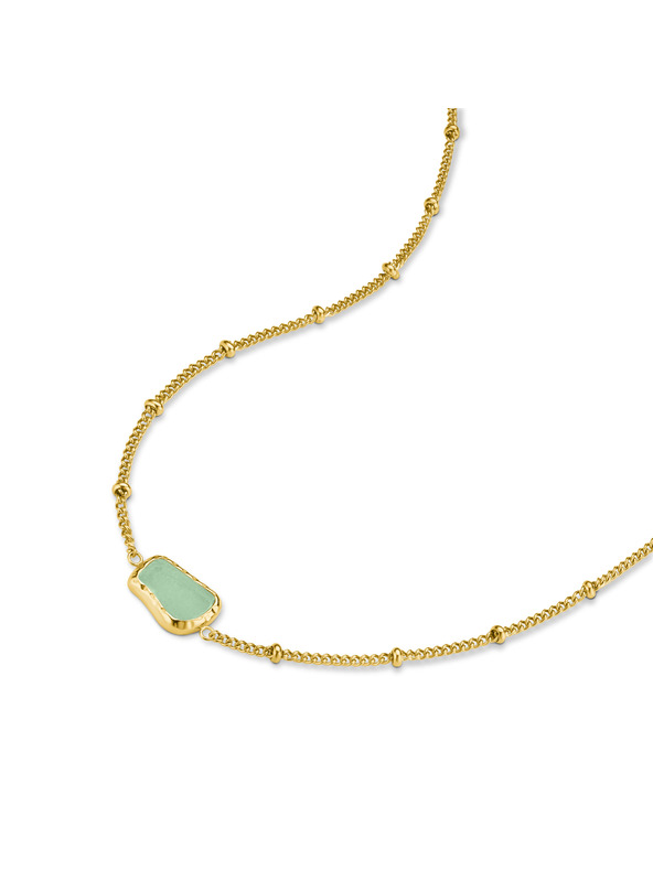 Rosefield Rosefield ogrlica zlatne boje Organic Gemstone JNOGG-J658