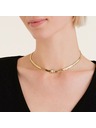 Rosefield Rosefield ženski ogrlica choker pozlaćena JNSWG-J1002
