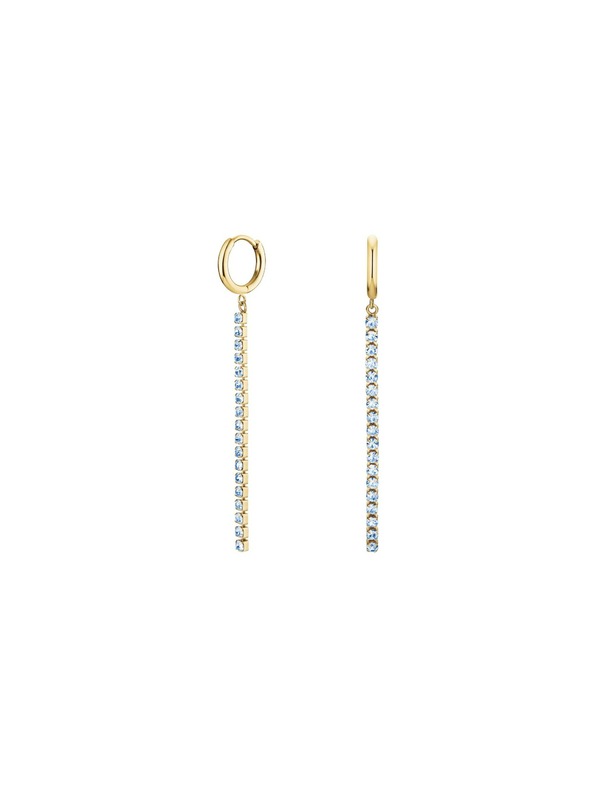 Rosefield Pozlaćene ženske naušnice Rosefield JETBG-J918