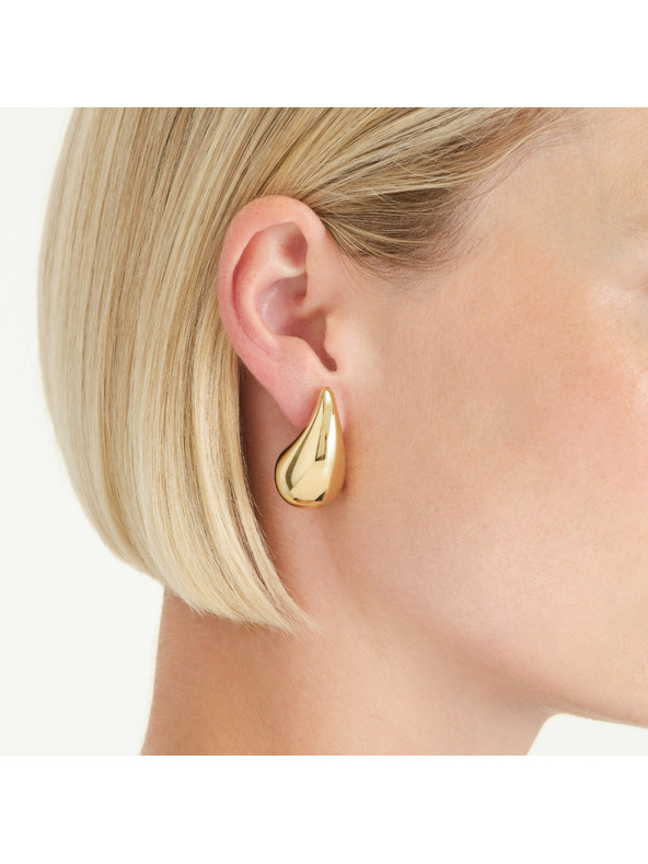 Rosefield Pozlaćene ženske naušnice Rosefield JETDG-J929