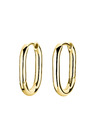 Rosefield Rosefield naušnice zlatne boje Small Oval Hoops JEOSG-J569