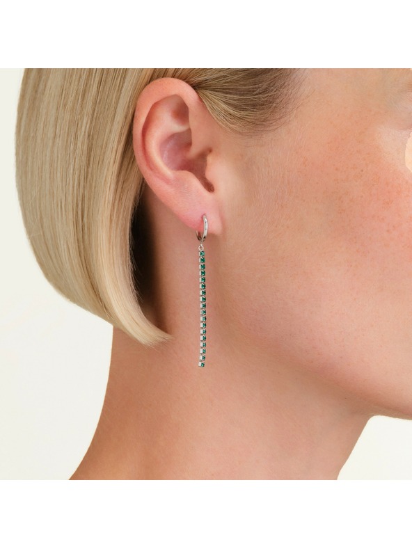 Rosefield Pozlaćene ženske naušnice Rosefield JETES-J926