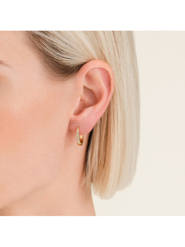 Rosefield Rosefield ženske naušnice pozlaćene JECHG-J1027